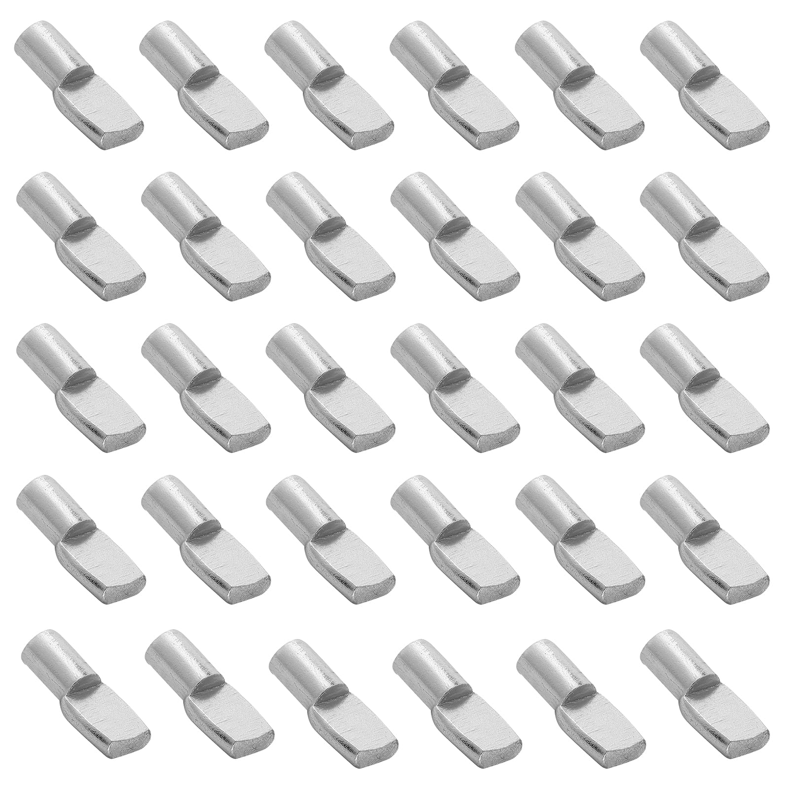 Shelf Pins Pegs Spoon Shaped, Silver Shelf Holders Pegs, Nickel Plated Shelf Support Pegs for Shelves Cabinet Closet - 30 Pieces, 7mm — Amazon image 9