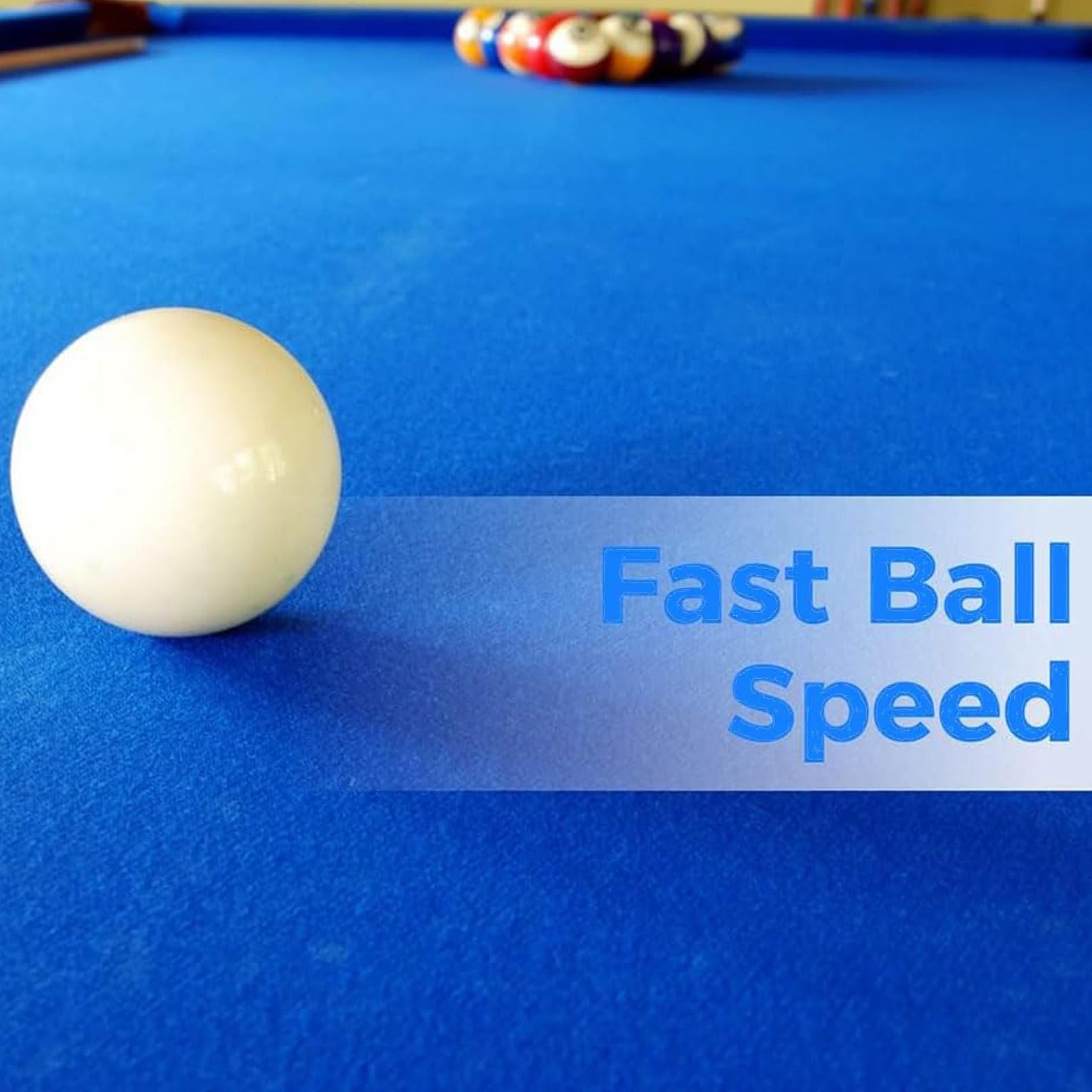 UYSELA Billardtuch, Billard Stoff Billardtisch Filz Billardtuch für 7ft 8ft und 9ft Pooltische Billardtischfilz Mattenstreifen,Bar,Hotel,Professionelle Billardtischdecke,Blau,9ft/2.75m
