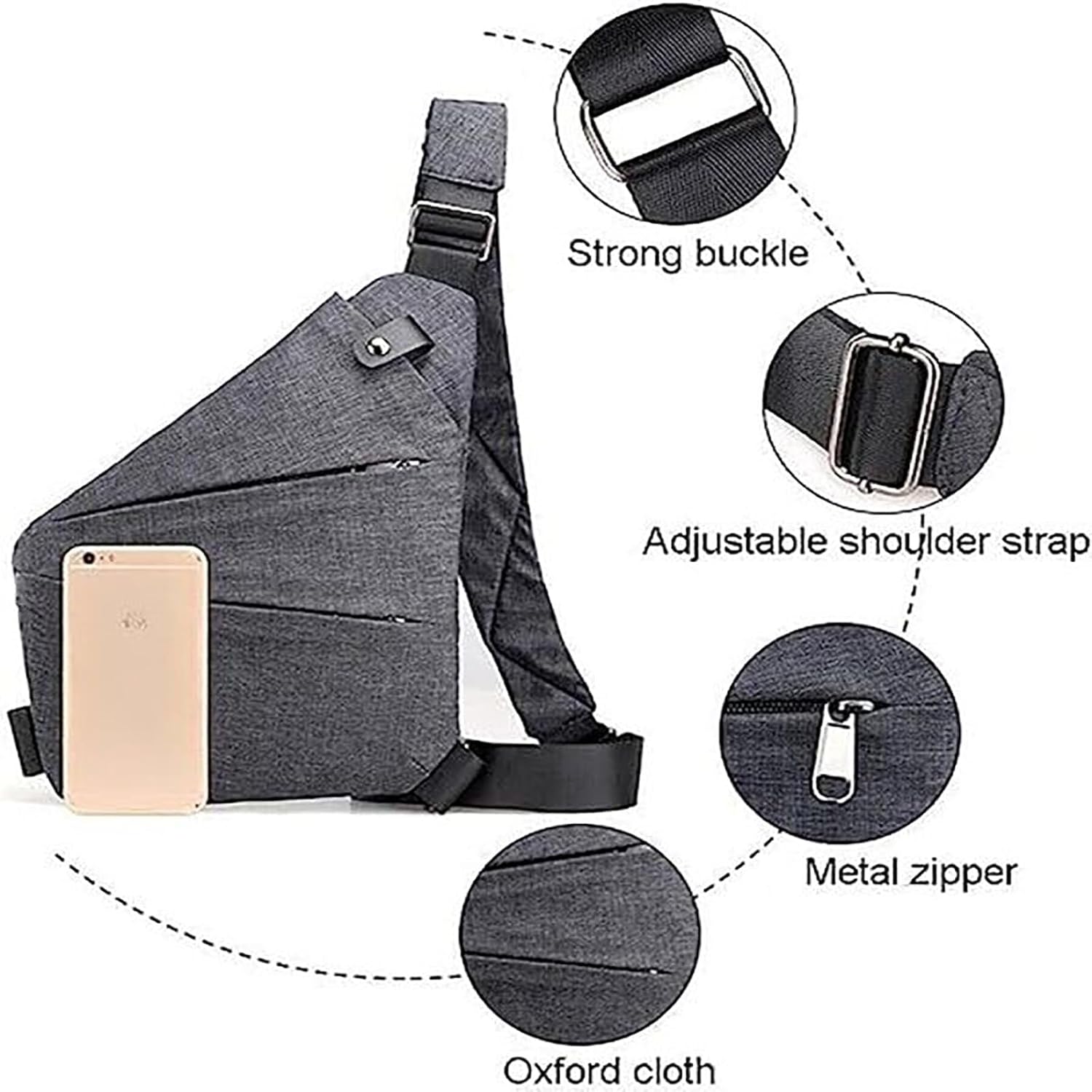 Generic Anti Theft Travel Bag for Women, Anti Theft Bag, Anti Theft Crossbody Bags for Women, Anti-Theft Travel Bag