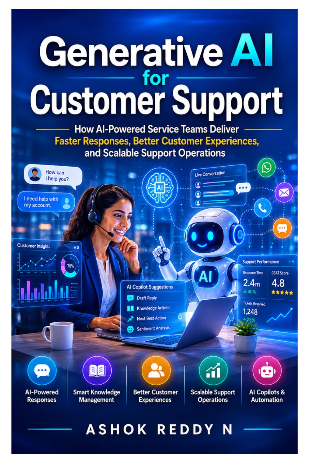 Generative AI for Customer Support: How AI-Powered Service Teams Deliver Faster Responses, Better Customer Experiences, and Scalable Support Operations