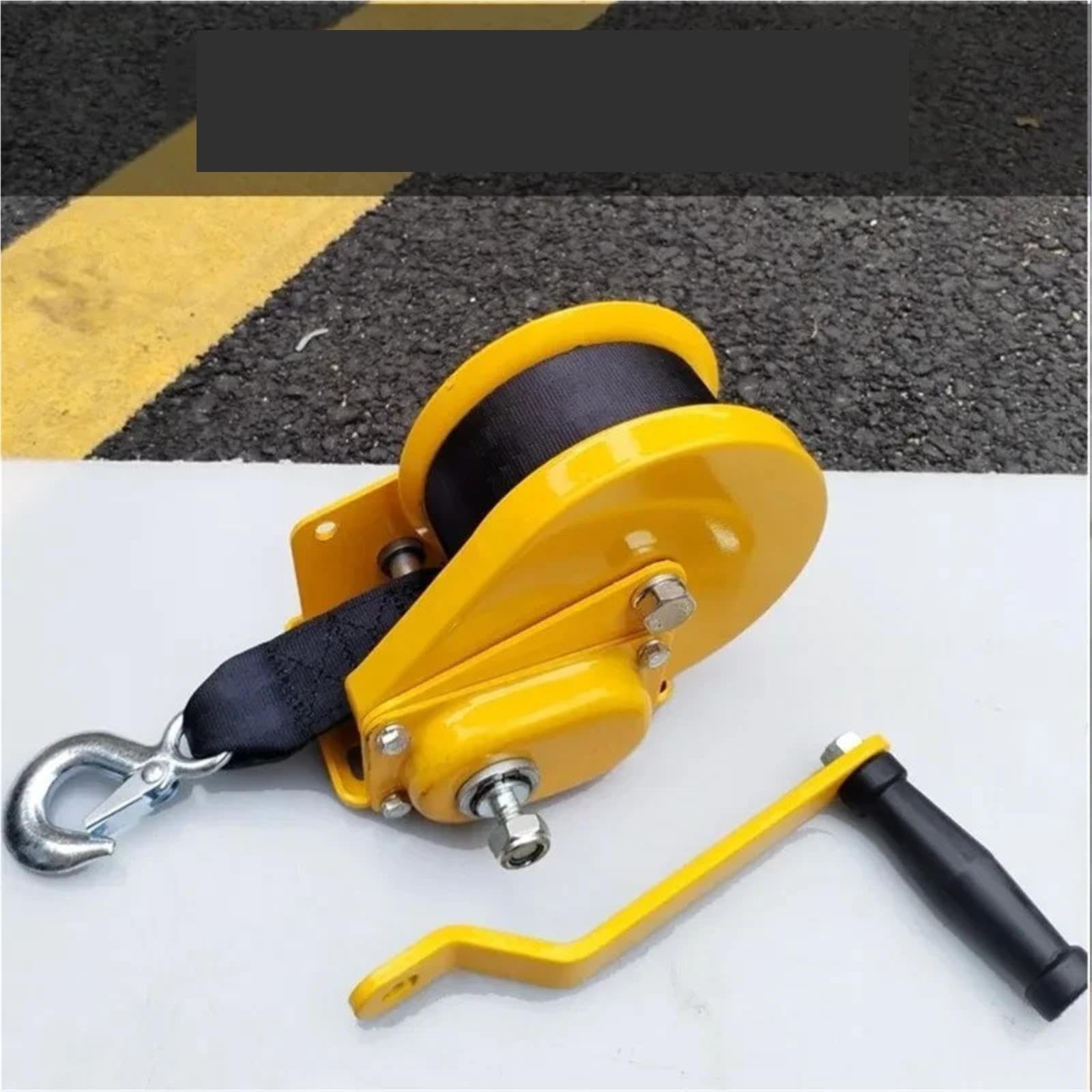 Verricello Manuale Con Cinturino In Tessuto Bidirezionale