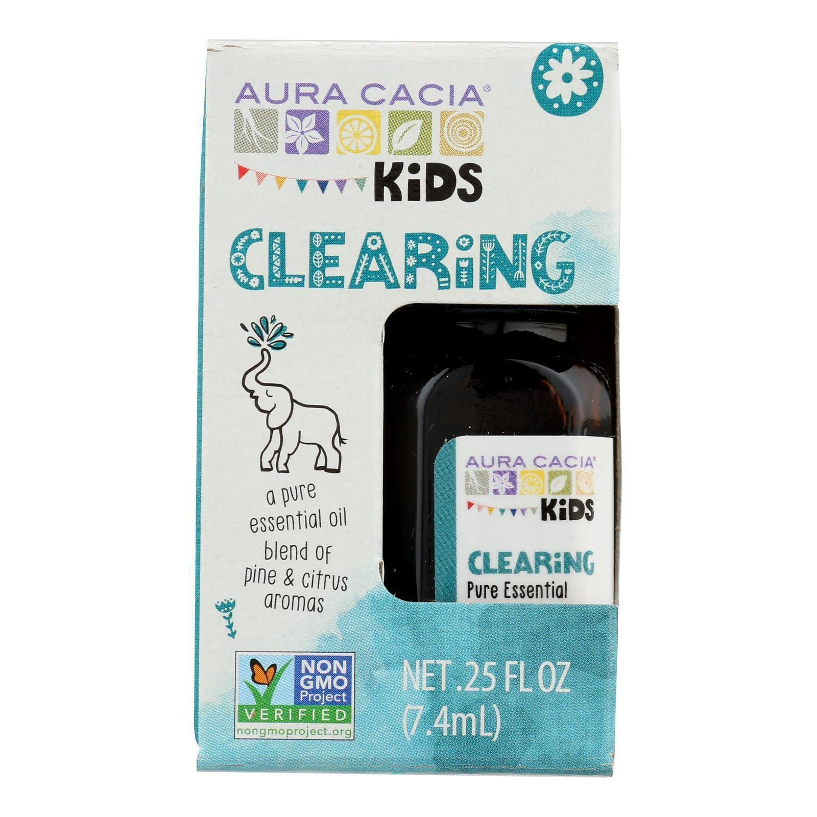 Aura Cacia Kids Essential Oil Blends Clearing 0.25 fl oz Liquid