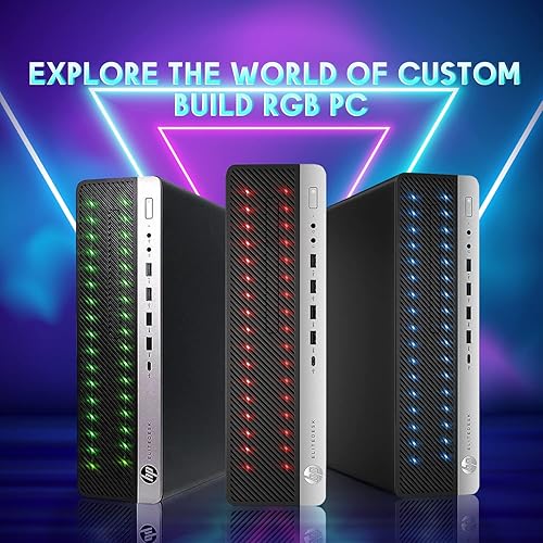 Miniatura 2 de HP EliteDesk 800 G3 PC de sobremesa, Intel Core i5-6500, 16 GB de RAM, SSD M.2 de 512 GB (arranque rápido), disco duro de 1 TB, KB y M para juegos,