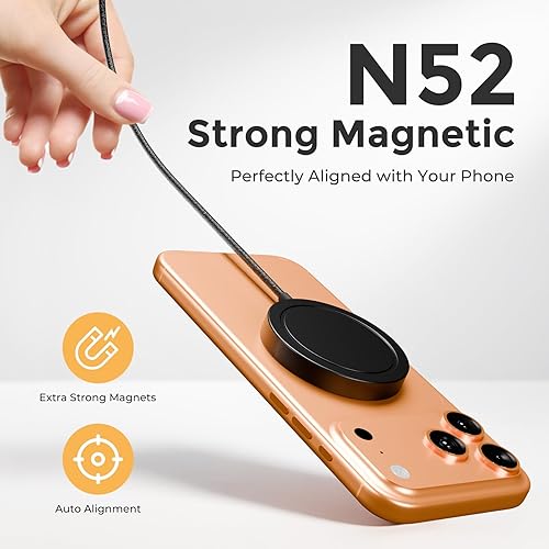 Miniatura 4 de 25W Magnetic Wireless Charging Pad: Qi2.2 Qi2 MagSafe Fast Charger for Google Pixel 10 iPhone 17 16 Pro Max 16e 15 14 13 12 AirPods & Samsung Galaxy