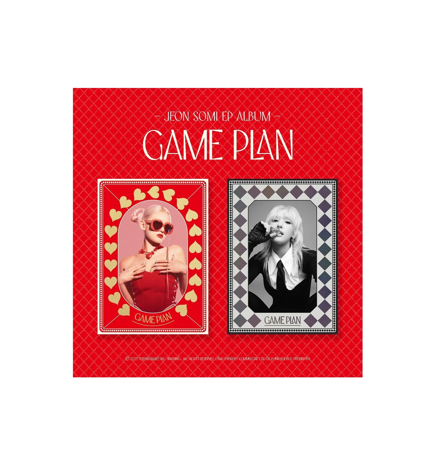 チョンソミ サイン入りポストカード game plan アルバム ktown4u.com : [Off-Line Sign Event] JEON SOMI - EP ALBUM [GAME