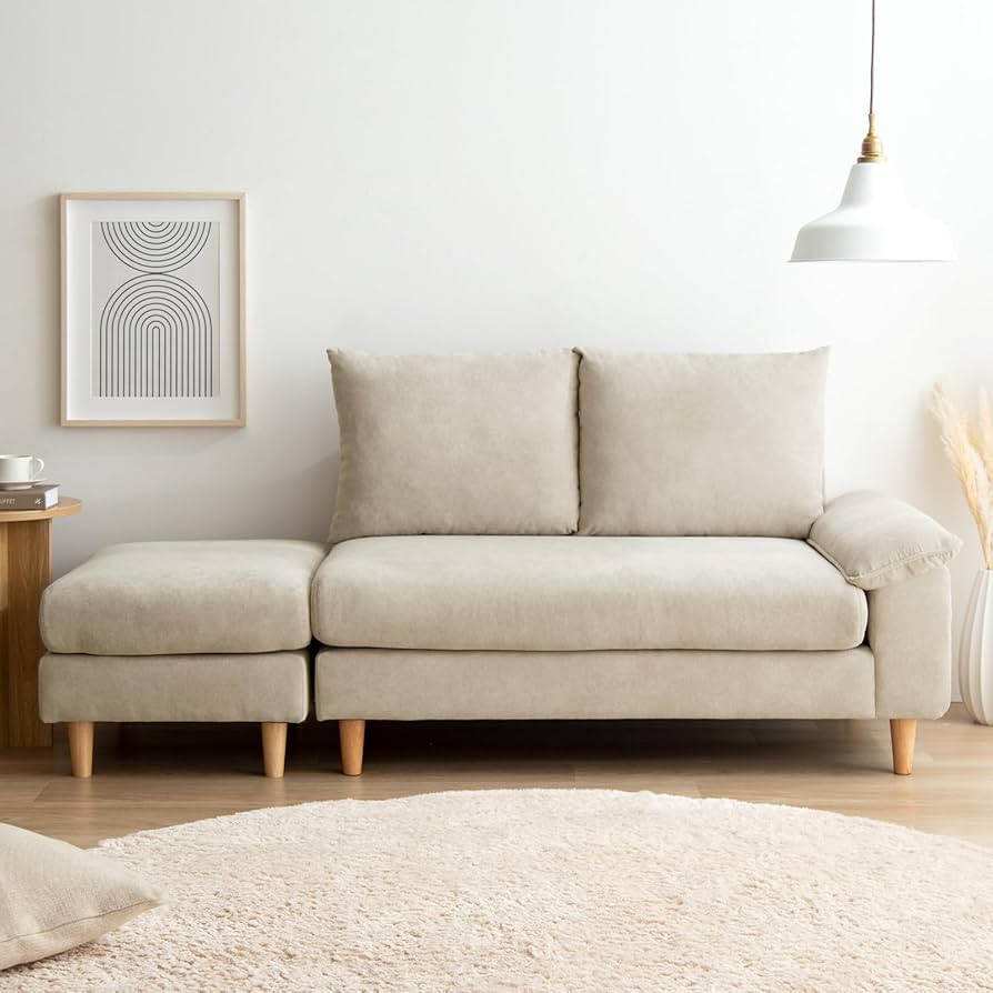 ソファ　ミニサイズ　ベージュ　柔らかめ ソファミニサイズベージュ柔らかめ