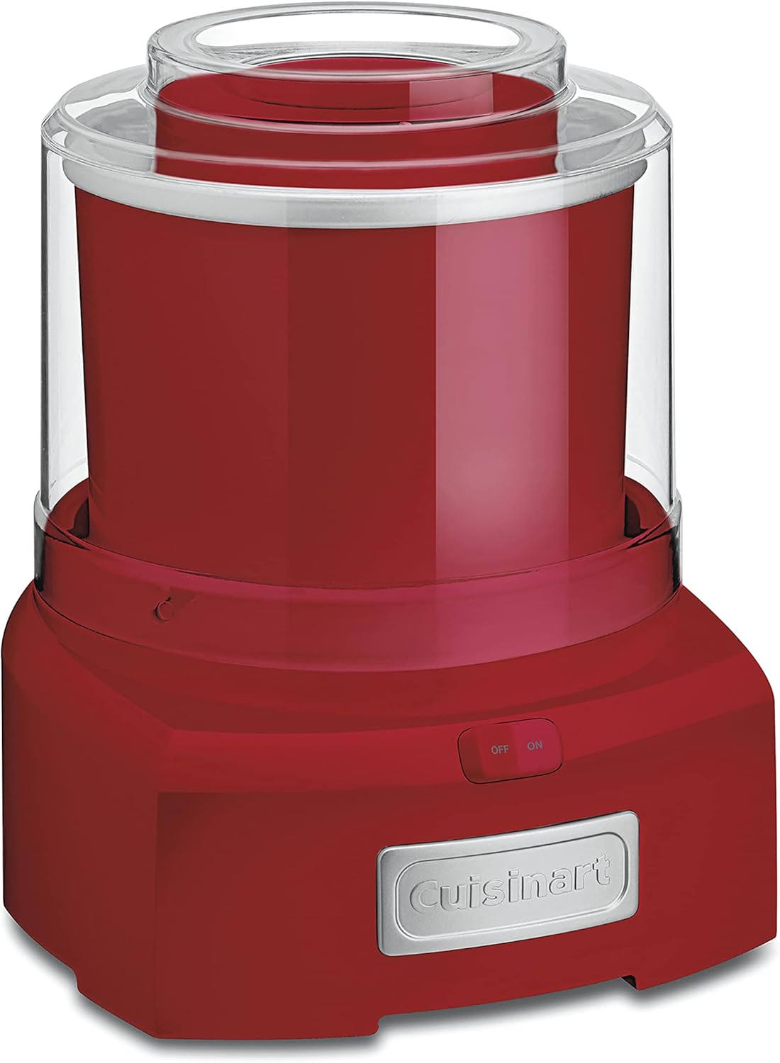 Cuisinart ICE21RC Frozen Yogurt, Ice Cream and Sorbet Maker, Red