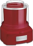 Cuisinart Ice Cream Maker Machine, 1.5 Quart Sorbet, Frozen Yogurt Maker, Double Insulated, White (ICE-21C)