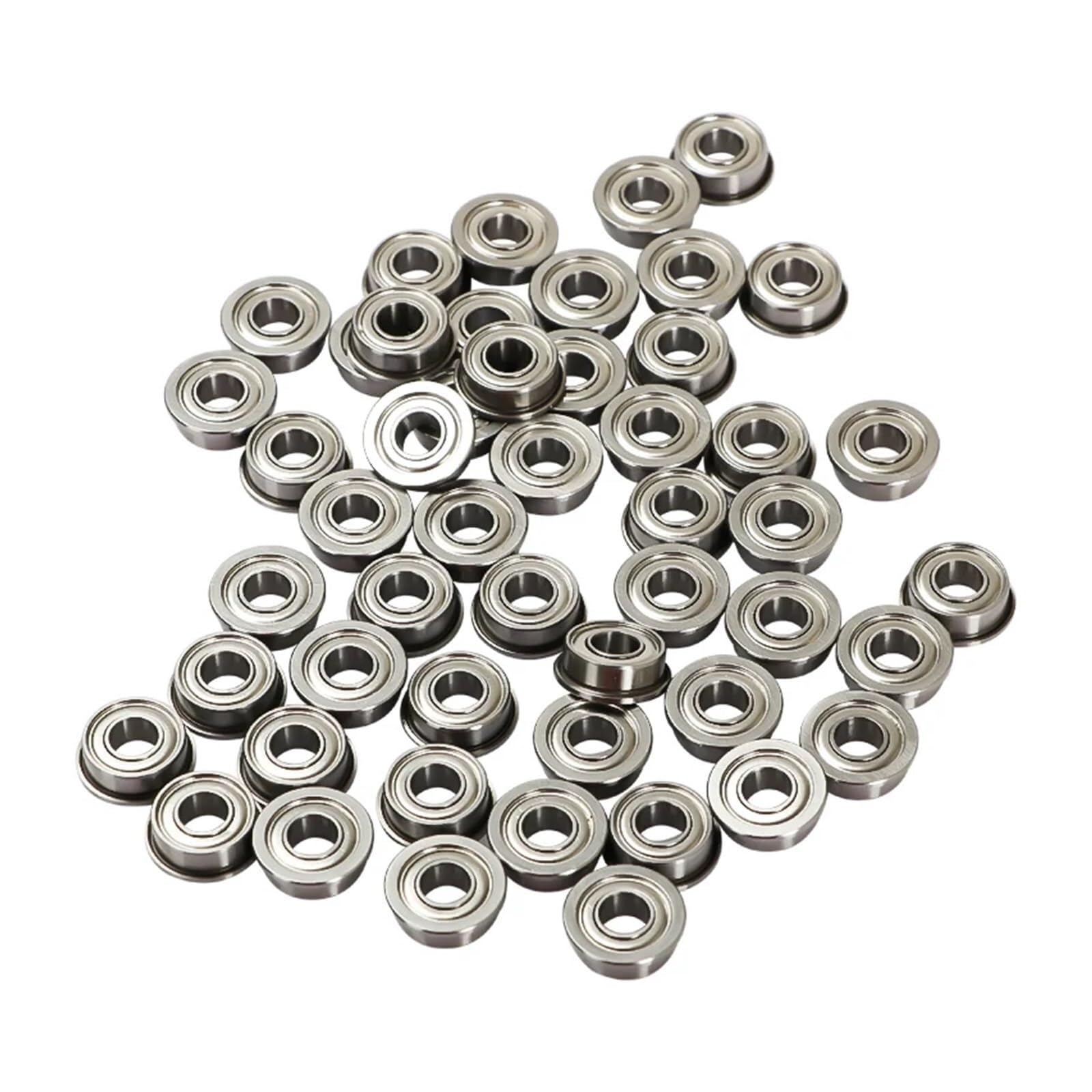 Rodamiento, 10 piezas de rodamientos brida bolas en miniatura F682 F683 F684 F685 F686 F687 F688 F689 F692 F693 F694 F695 F696 F697 F698 F699ZZ (F689zz 9 X17x5mm)(F688zz 8 X16x5mm)