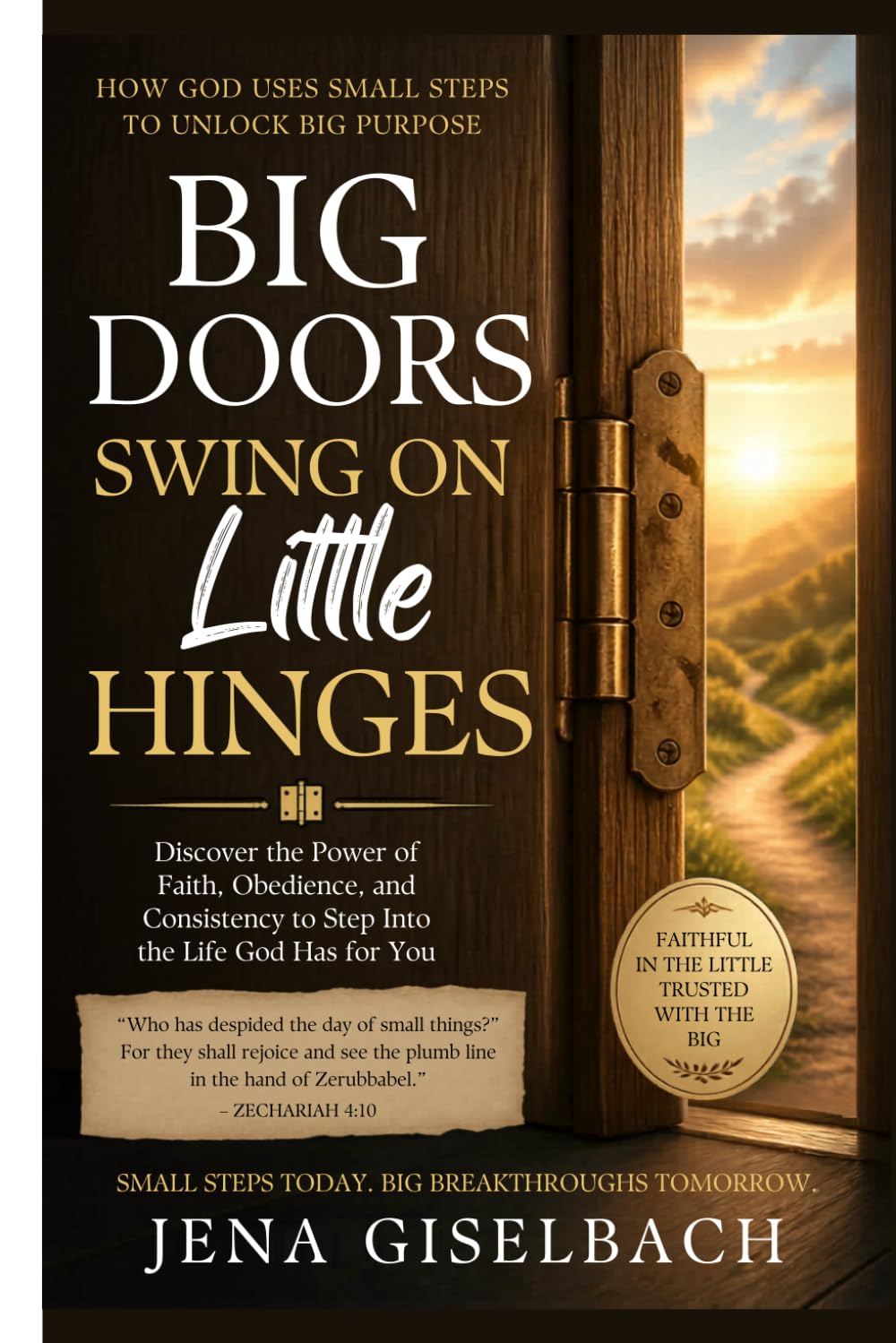 Big Doors Swing on Little Hinges: How Small, Faith-Driven Steps Unlock God’s Greatest Blessings