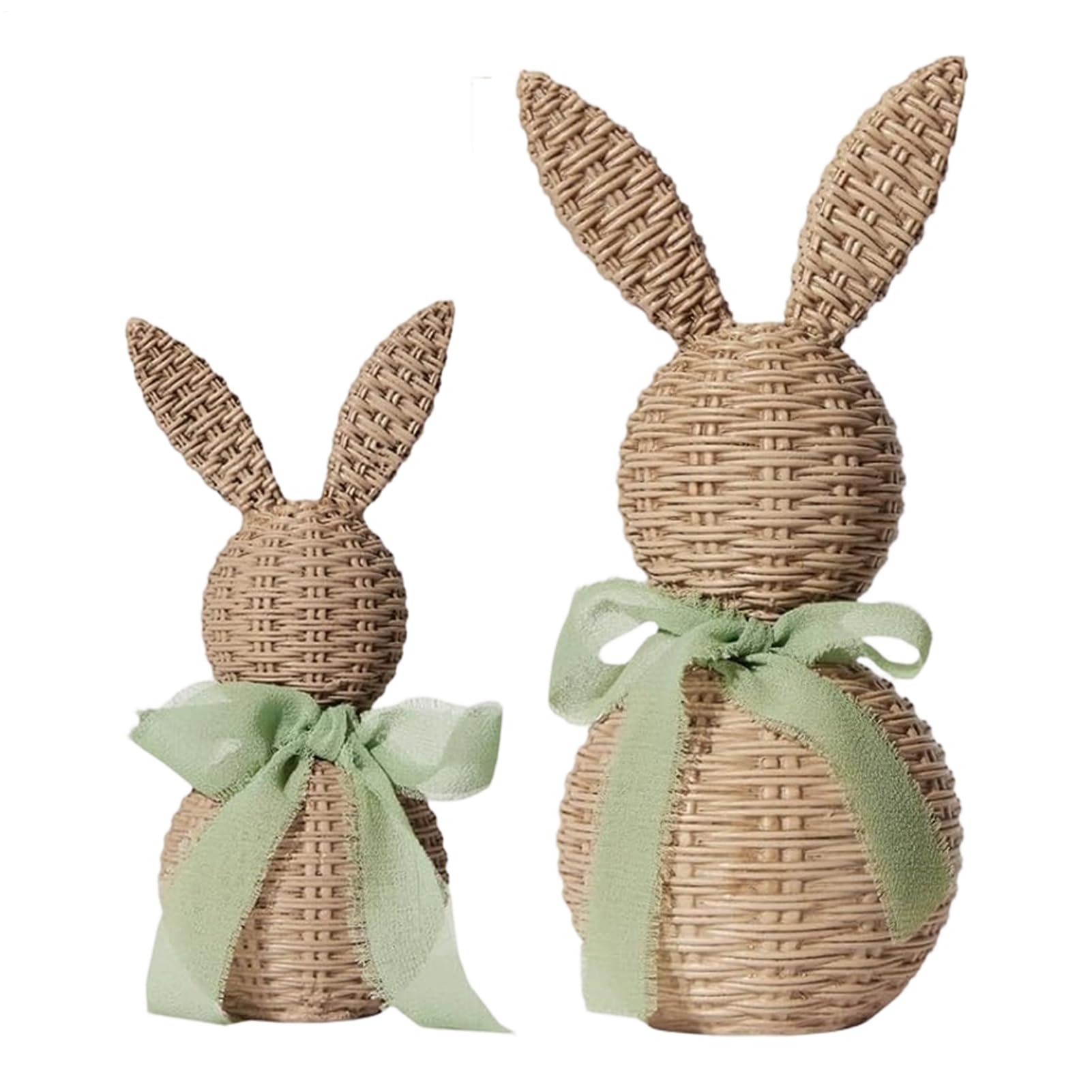 Statue de Lapin en Résine pour Décorer Votre Table de Pâques et Étagère de Salon
