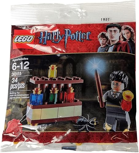 Juego de mini figura de Harry Potter, el laboratorio Polybag (30111) de Lego