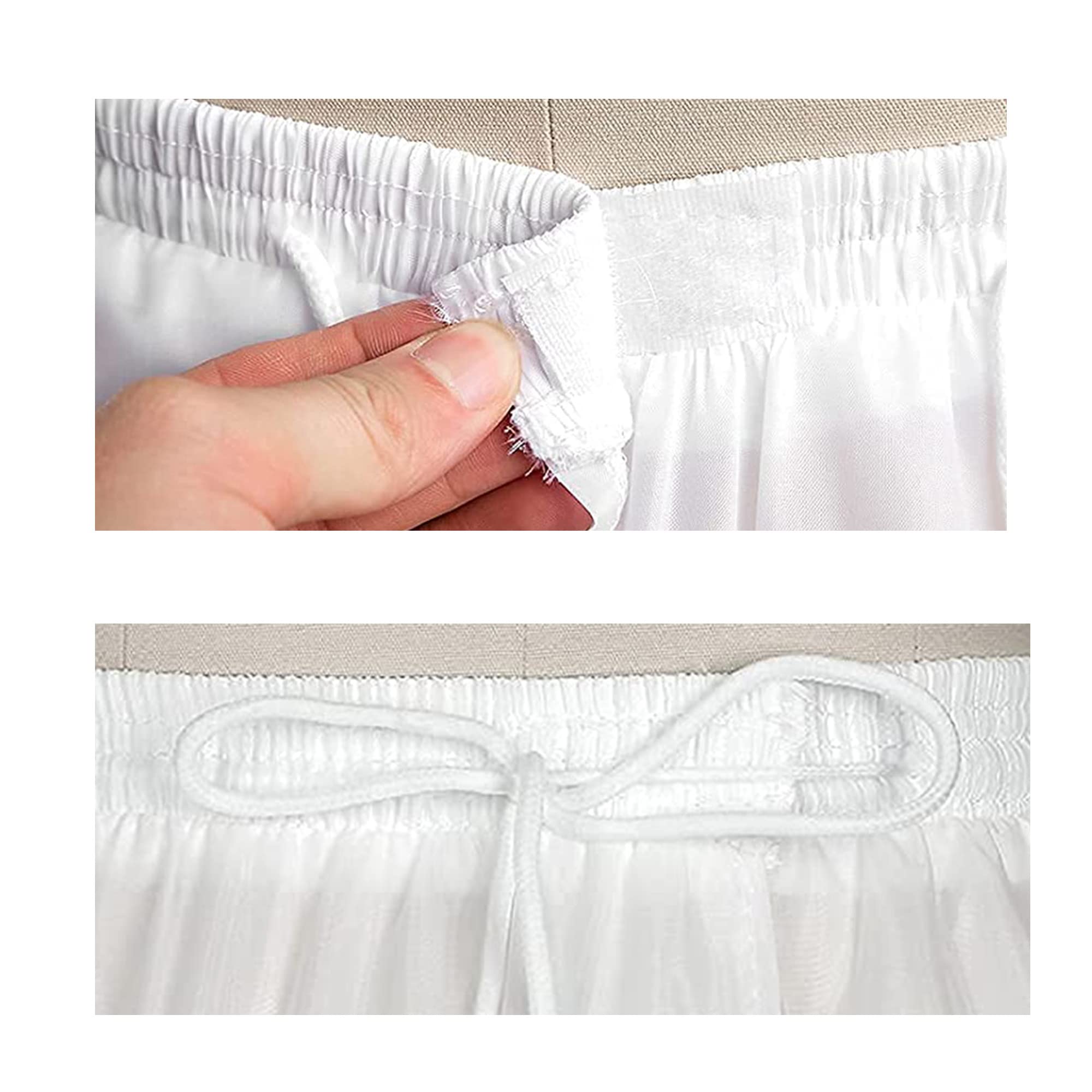 Cancan niña comunión, Can can para dar volumen a vestidos de mujer, Rockabilly Enagua de crinolina vestido novia bodas falda fallera Miriñaque para vestidos época y lolita (BLANCO ADOLESCENTE/ADULTO)