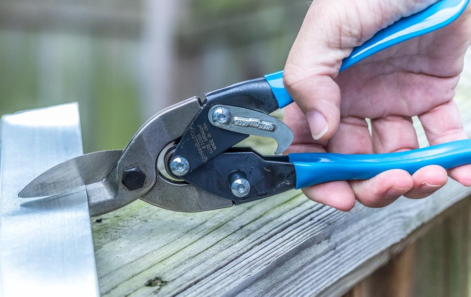 Channellock Aviation Snip 610SS - Utility Straight Cut, CR Steel, Molybdenum Blade - 10 In.