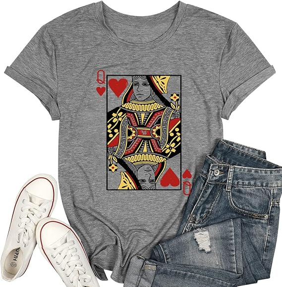 Queen of Hearts Graphic T-Shirt