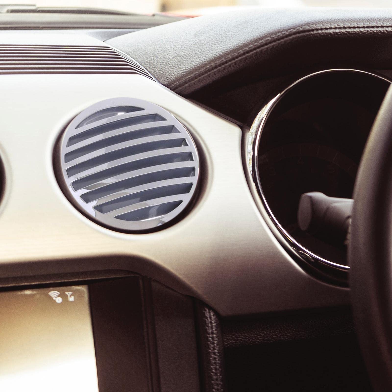 jojomis 316 Stainless Steel Round Louvered Air Vent Grill Cover Replacement for Marine Boat, RV, Caravan - Fits 3/5 Inch Vents, Durable Silver Finish