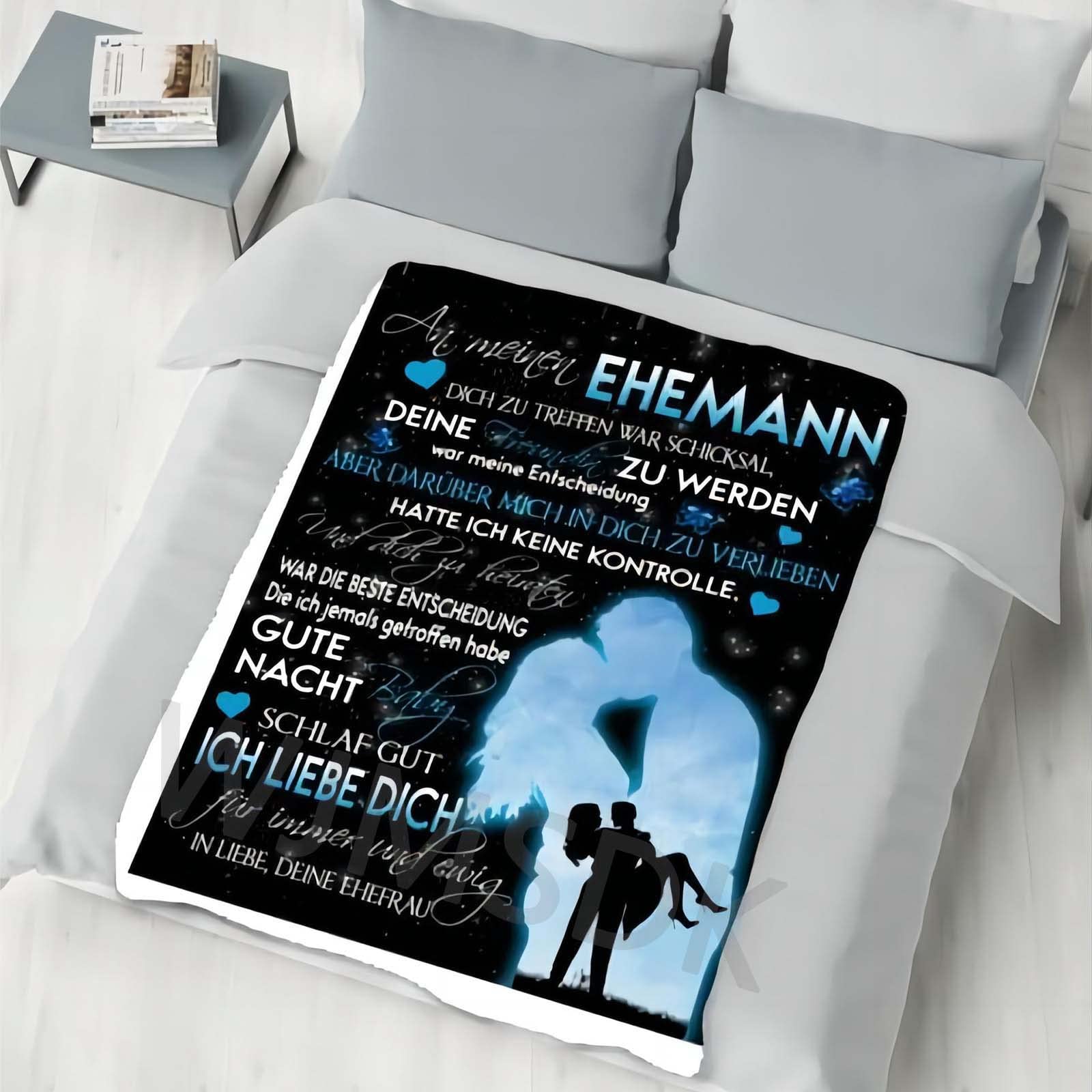Individuelle Steppdecke Mit Fotos – Personalisierbar Mit Bildern, Inkl. 2 Kissenbezüge, 173x218 Cm