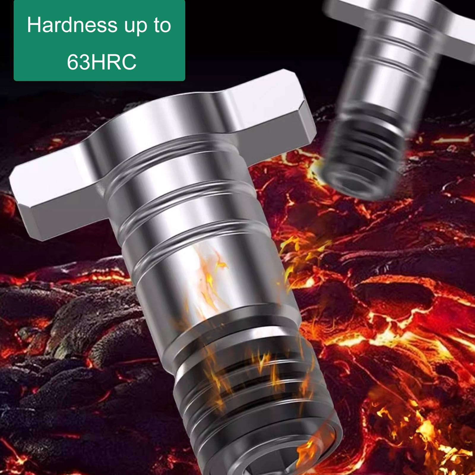 T Shape Electric Brushless Impacts Wrench Adapter Double Use Wrench Drill Bit Steel Spanner Shafts Conversion Head