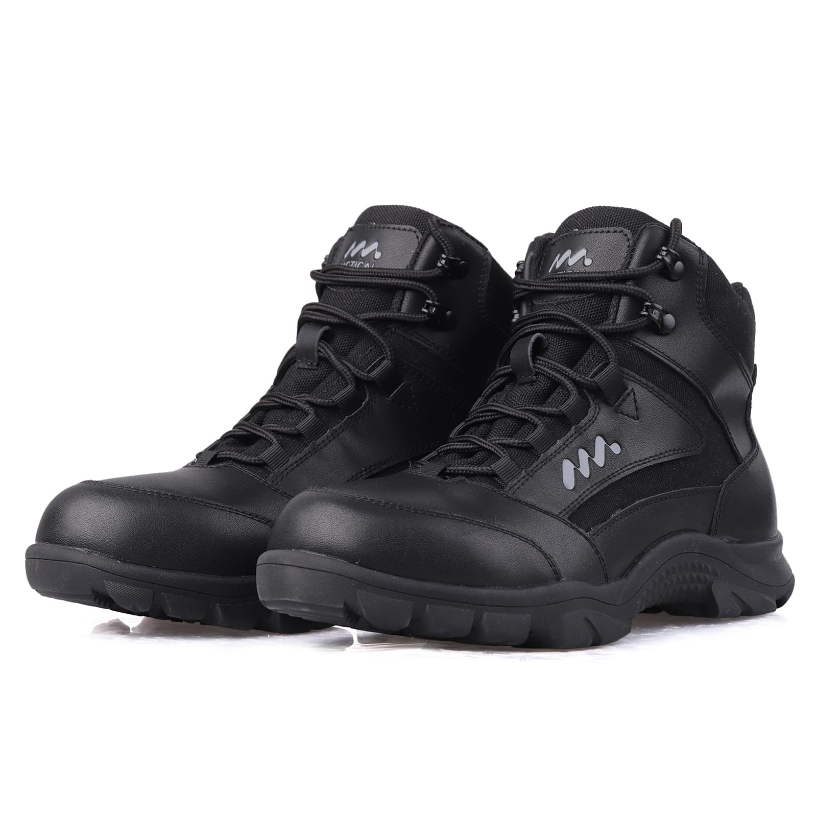 Botas Militares Hombre Cómodas Botas Tácticas Ligeras Botas Policiales Botas de Trabajo Botas para el Desierto Botas Moto Botas de Montaña