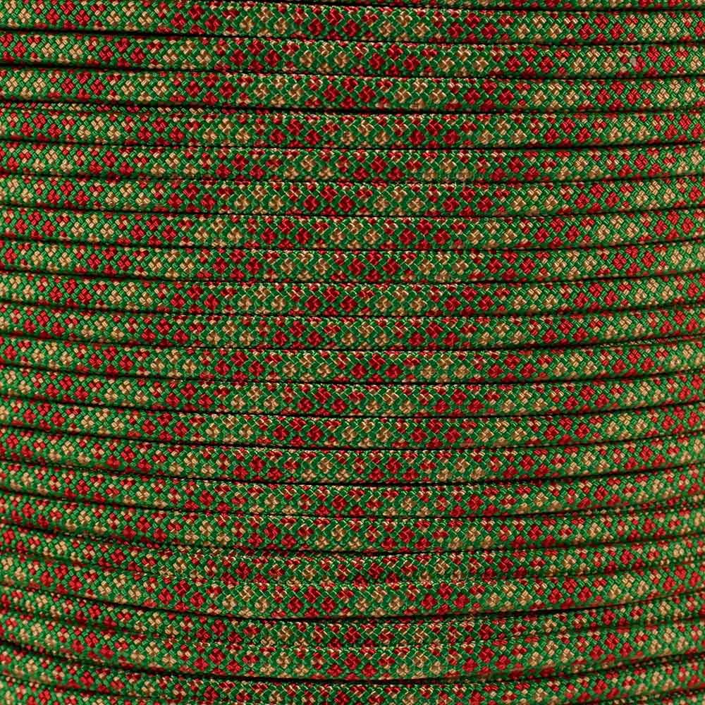 Paracord Planet Holiday Colors 550 Paracord – Great for DIY, Bracelets, and Lanyards – Noel (250 Feet) — image 1