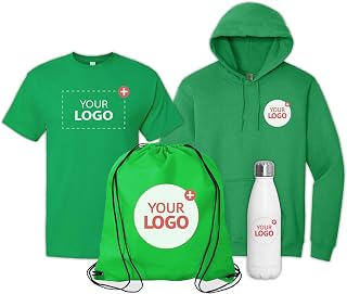 Spirit Pack – Custom School Bundle | Hoodie, T-Shirt, Backpack & 17oz Bottle | Personalized Team or Teacher Gift Set