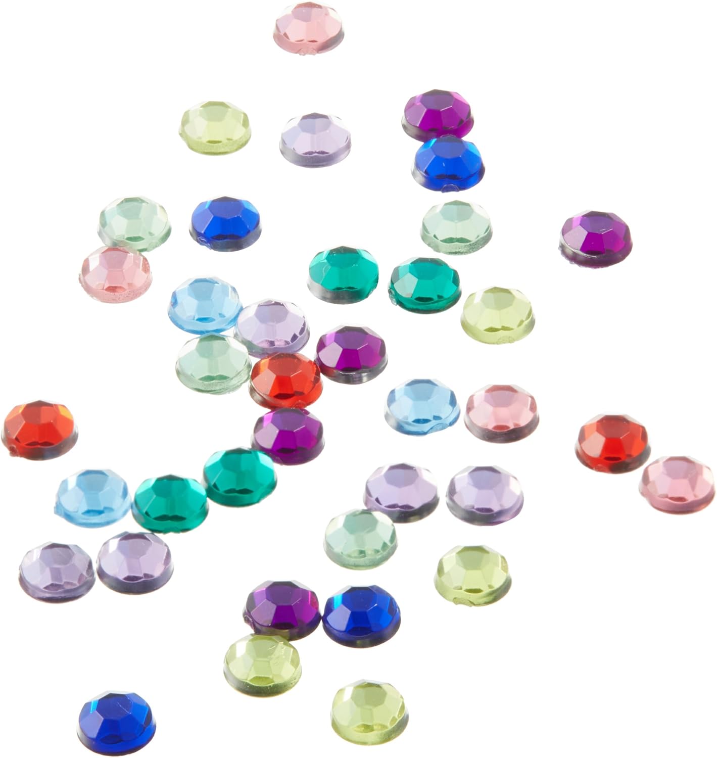 Darice Rhinestones Round 5mm 180/Pkg-Multi