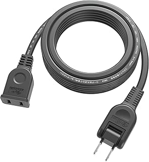 AKIRARI 延長コード 3m 電源タップ 1個口【断線に強い】 耐寒 耐熱 ブラック 15A 1500W 二重被覆 延長ケーブル 電源延長コード トラッキング 火災予防絶縁キャップ スイングプラグ ソフト 0.1m~10mまで選べる 電源コード すっきり配線 RoHS 省スペース