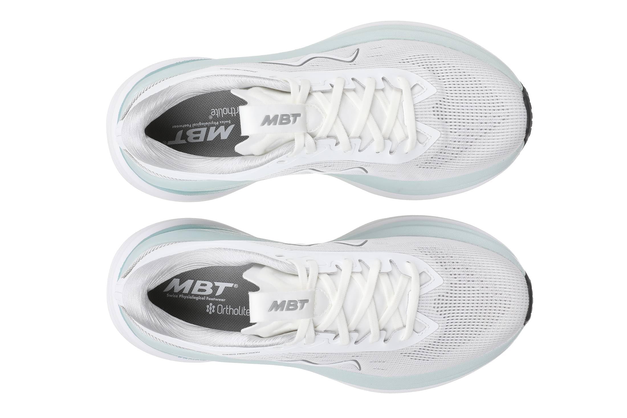 MBT M-3000 Zapatillas Running para Mujer Larga Distancia. Suela Curvada Sensores para Absorción de Impactos.