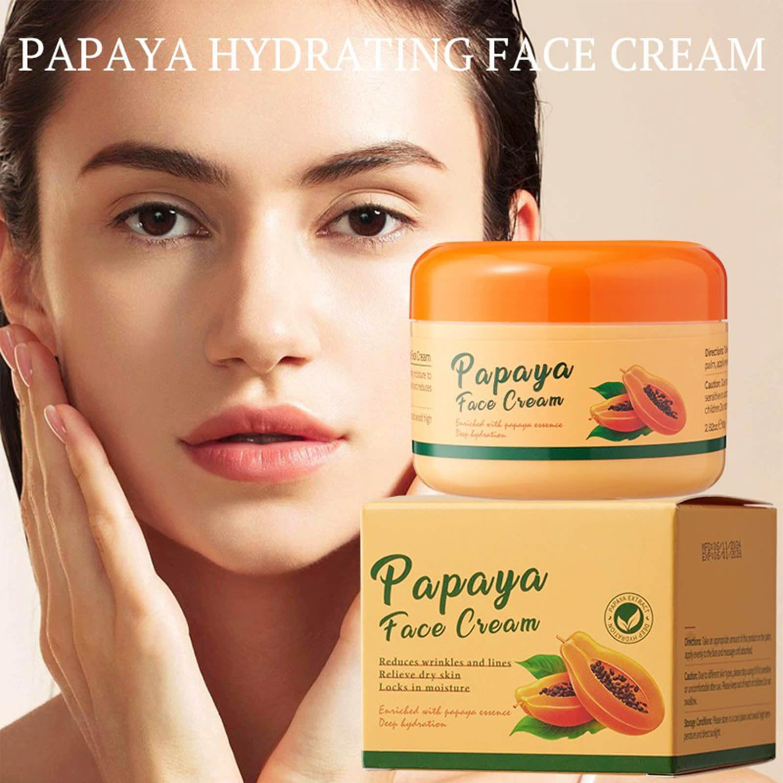 Amazon.com: Face Moisturizer, Papaya Face Cream-Facial Moisturizer