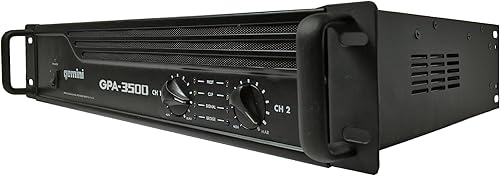 Miniatura 6 de Gemini Amplificador de potencia DJ profesional GPA-3500 3000W