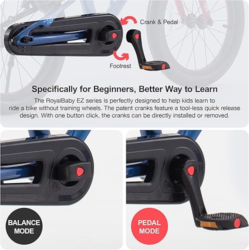 Miniatura 5 de RoyalBaby Magnesium Kids Bike Lightweight Alloy Children Sport Bicycle 141618 Inch Wheel for Boys Girls Ages 3+ Years