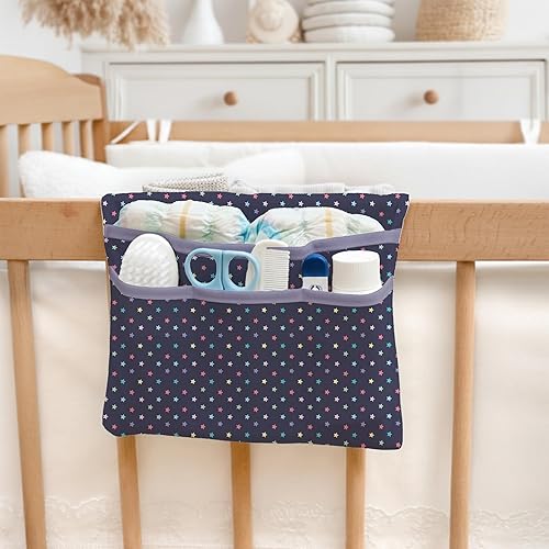 Miniatura 6 de HAMUR - Organizador de bolsas de pañales para bebé, apto para viajes, compacto y plegable, bolsa de cochecito para artículos esenciales para recién