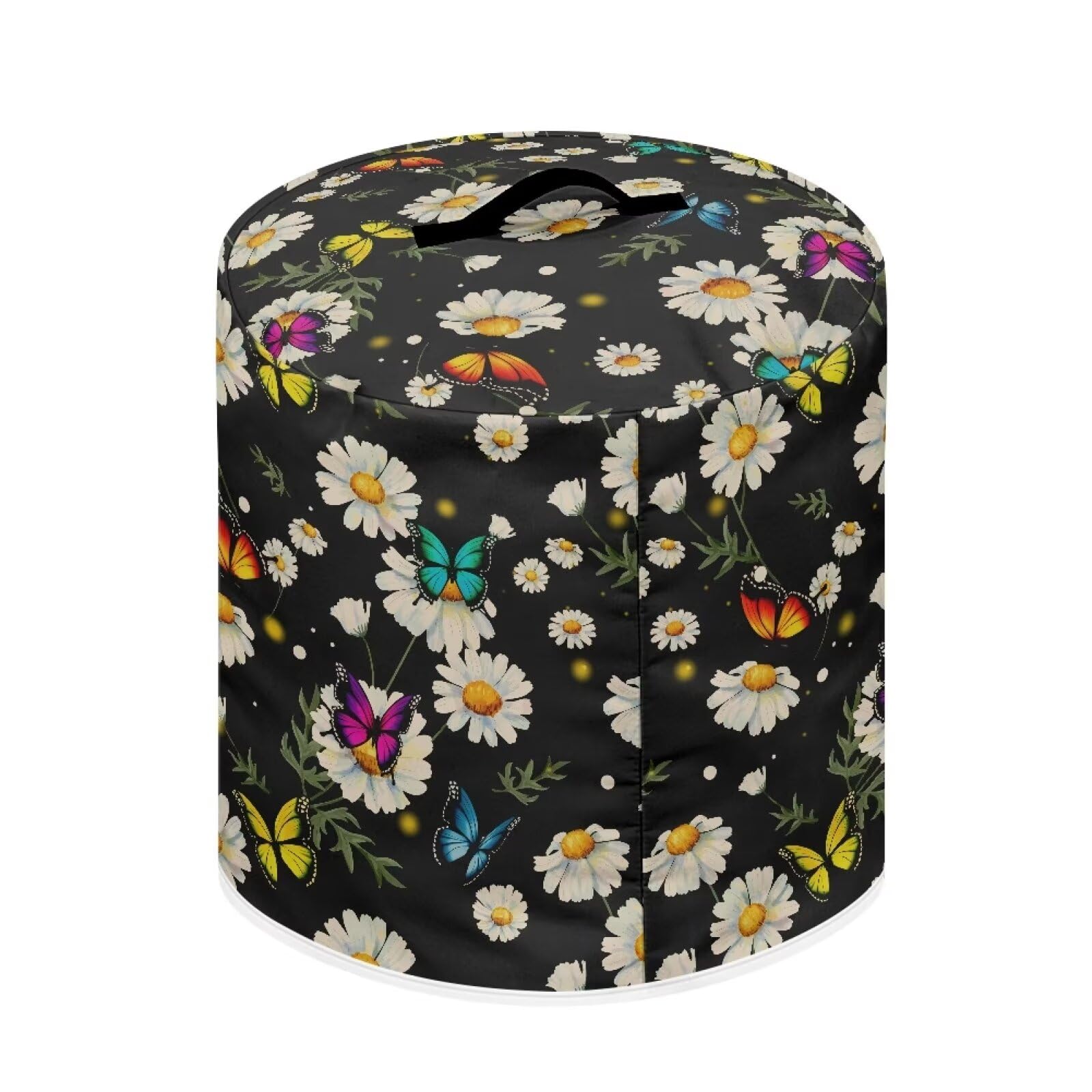 ZUXONGSY Butterfly Air Fryer Cover Dust Cover Daisy Air Fryer Dust Cover Machine Washable Rice Cooker Storage Bag Dustproof Kitchen Home Decor(Small)