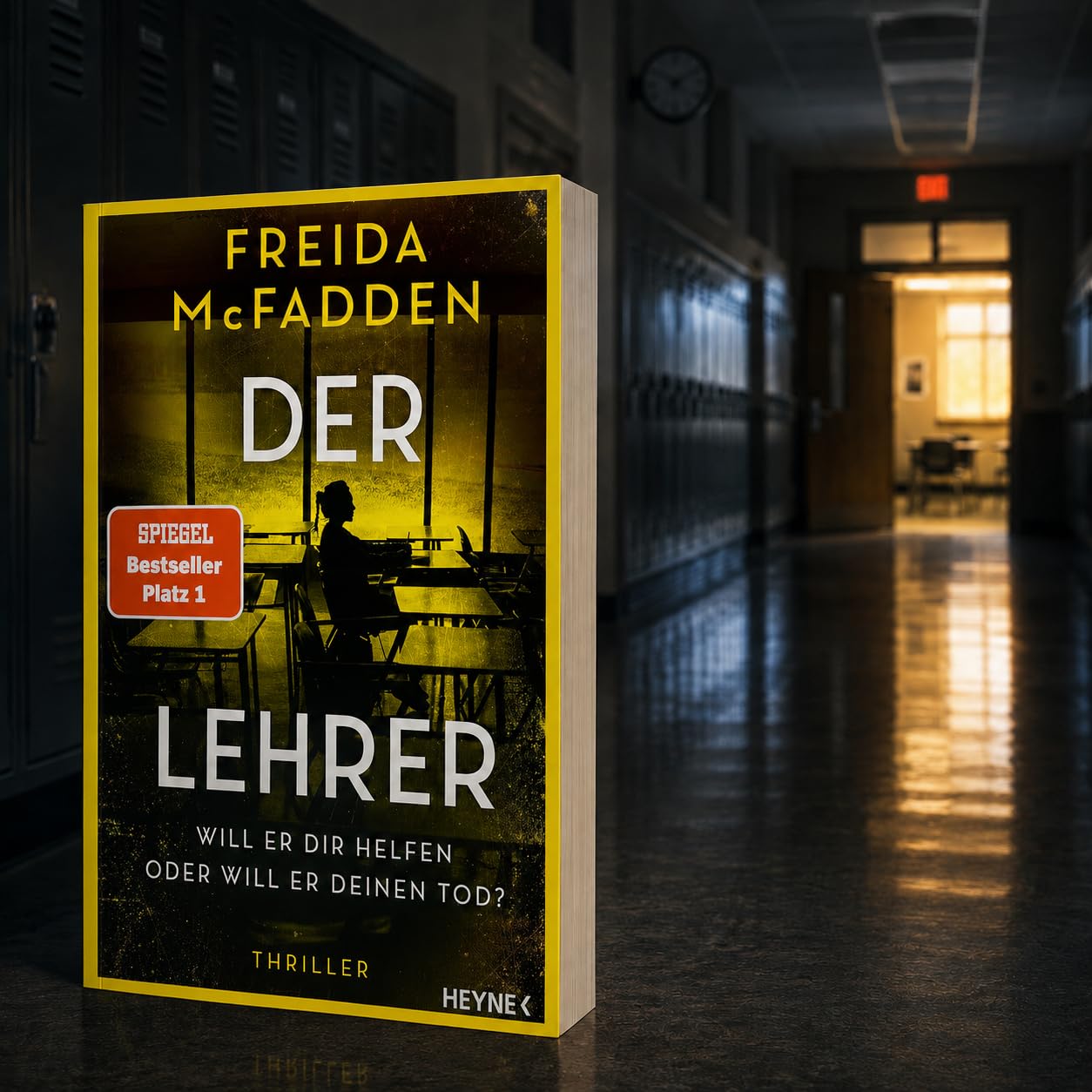 Freida McFadden - Thriller Bücher Bundle 5er Set: Die Kollegin, Der Lehrer, Der Freund, Die Ehefrau & Die Psychiaterin - Psychothriller Deutsch Spannung Mord Geheimnisse mit exklusivem Lesezeichen