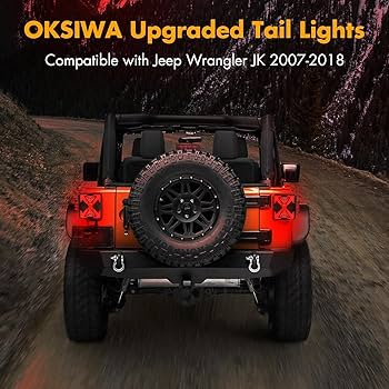 JEEP JK Wrangler LED Tail light ラングラー LED Tail Lights Replacement Kit for Jeep Wrangler JK JKU