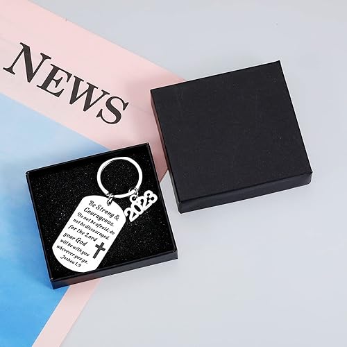 Miniatura 3 de Regalos de versículo bíblico para mujeres y hombres, llavero religioso, regalos para adolescentes, niños, niñas, regreso a la escuela, regalo de