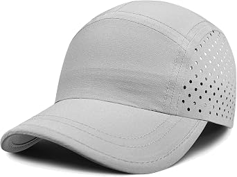Outdoor Shaping Ultra-Light Breathable, Baseball Cap Flat-Top Sport, Quick-Dry Hat with Side Ventilation, Summer Outdoor Cap Adjustable, Hiking Running Travel Daily Wear