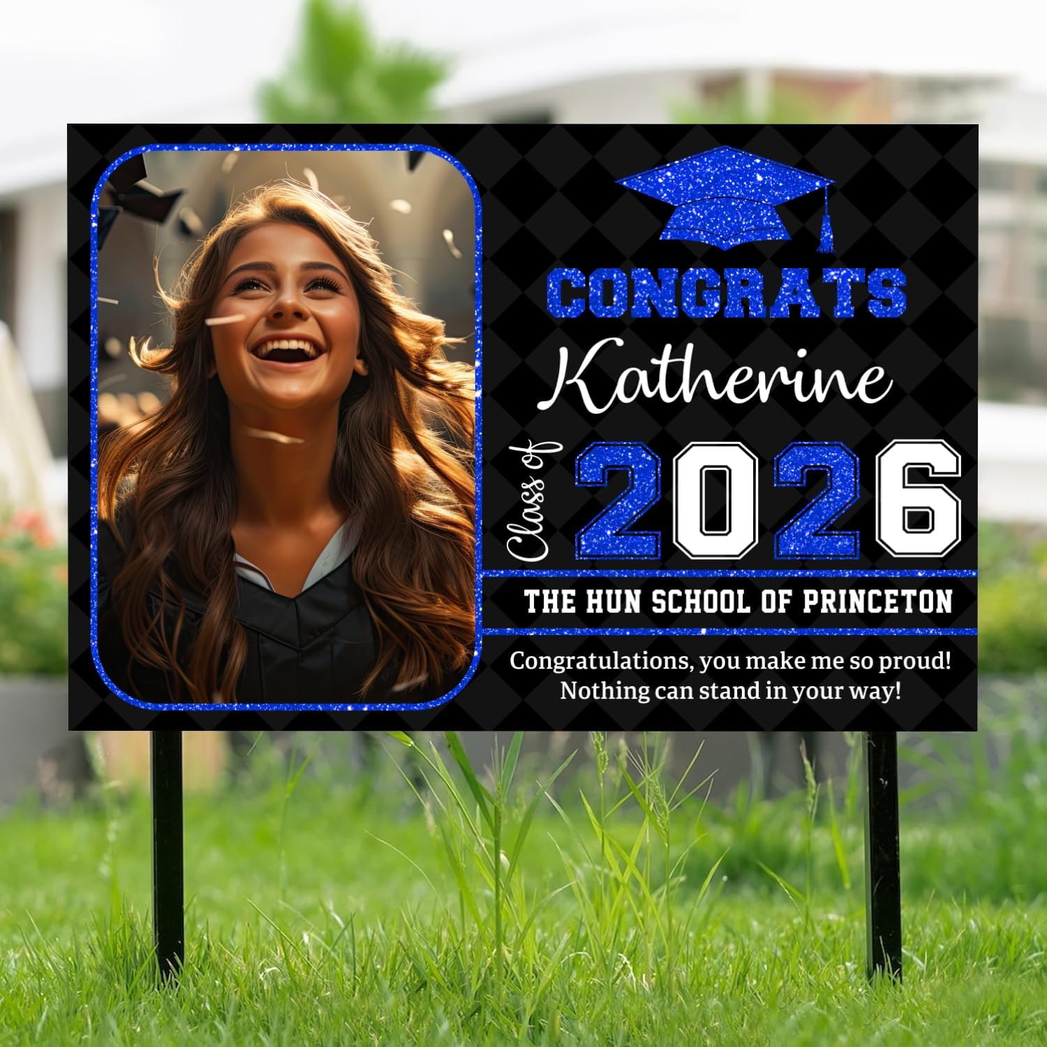 Personalized Graduation Yard Signs 2026, Senior Class Of 2026 Yard Sign, Graduate 2026 Yard Sign, 2026 Graduation Decorations Sign, High School Graduation, College Graduation, Congrats!
