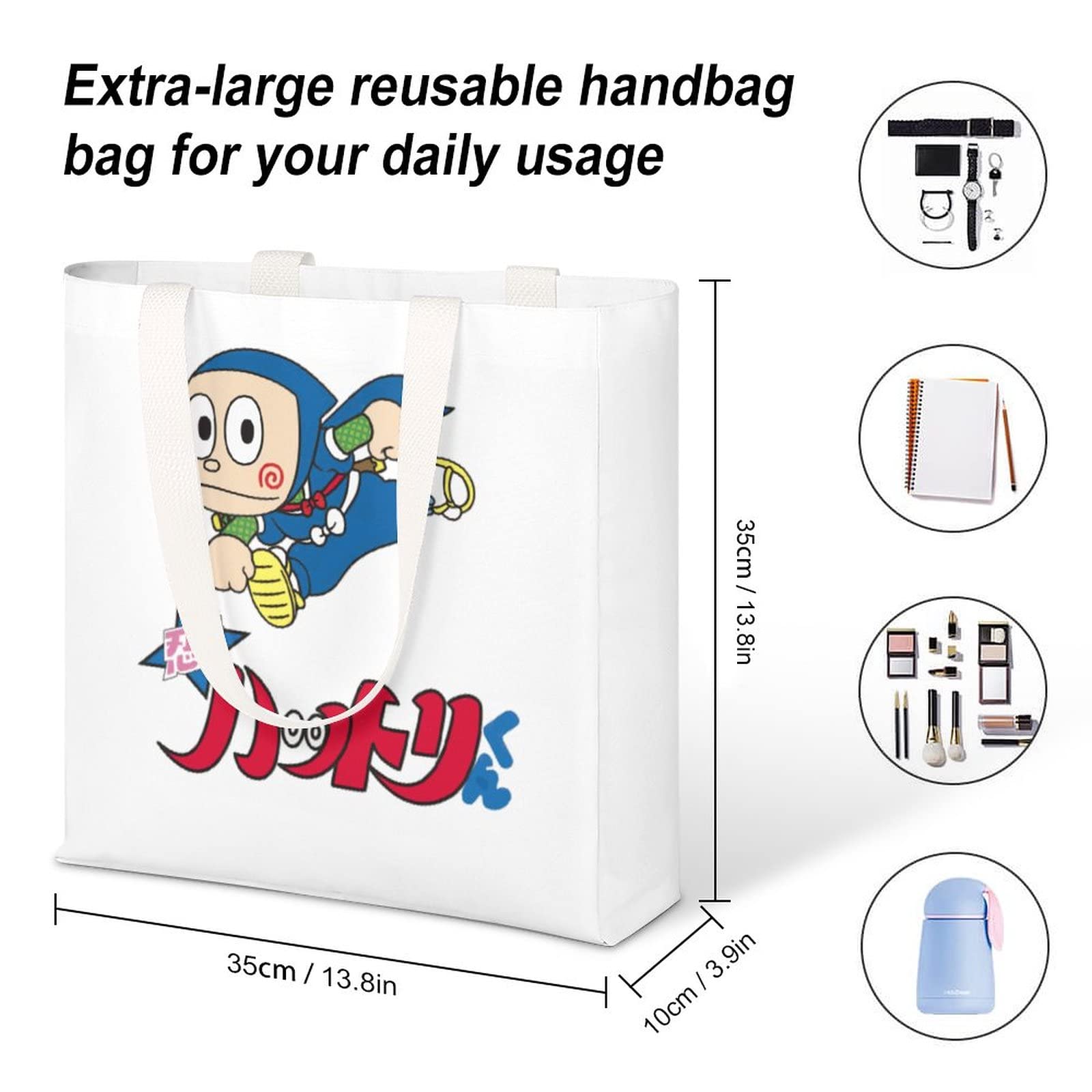 Amazon.co.jp: 忍者ハットリくん トートバッグ ショルダーバッグ 