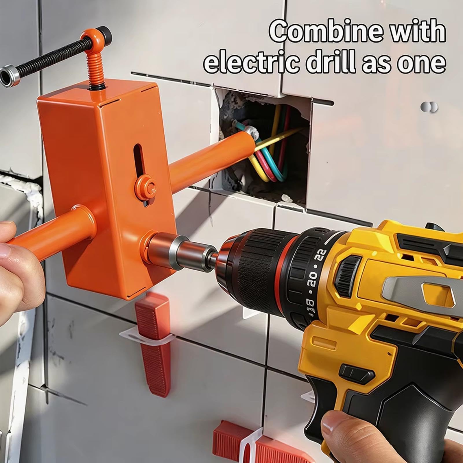 Outil Tirage Câbles Tire-Fil Portable Pour Électriciens