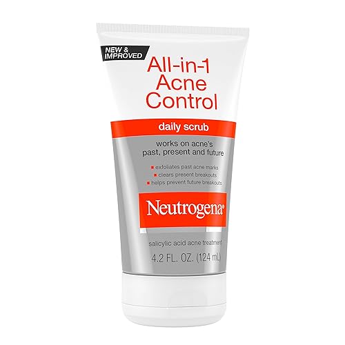 Miniatura 8 de Neutrogena Exfoliante facial diario todo en 1 para exfoliar y tratar el acné, tratamiento de acné con ácido salicílico, 4.2 onzas líquidas
