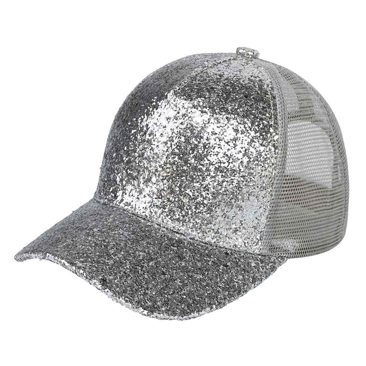 Radiant Shimmer Adjustable Trucker Mesh Baseball Cap Hat