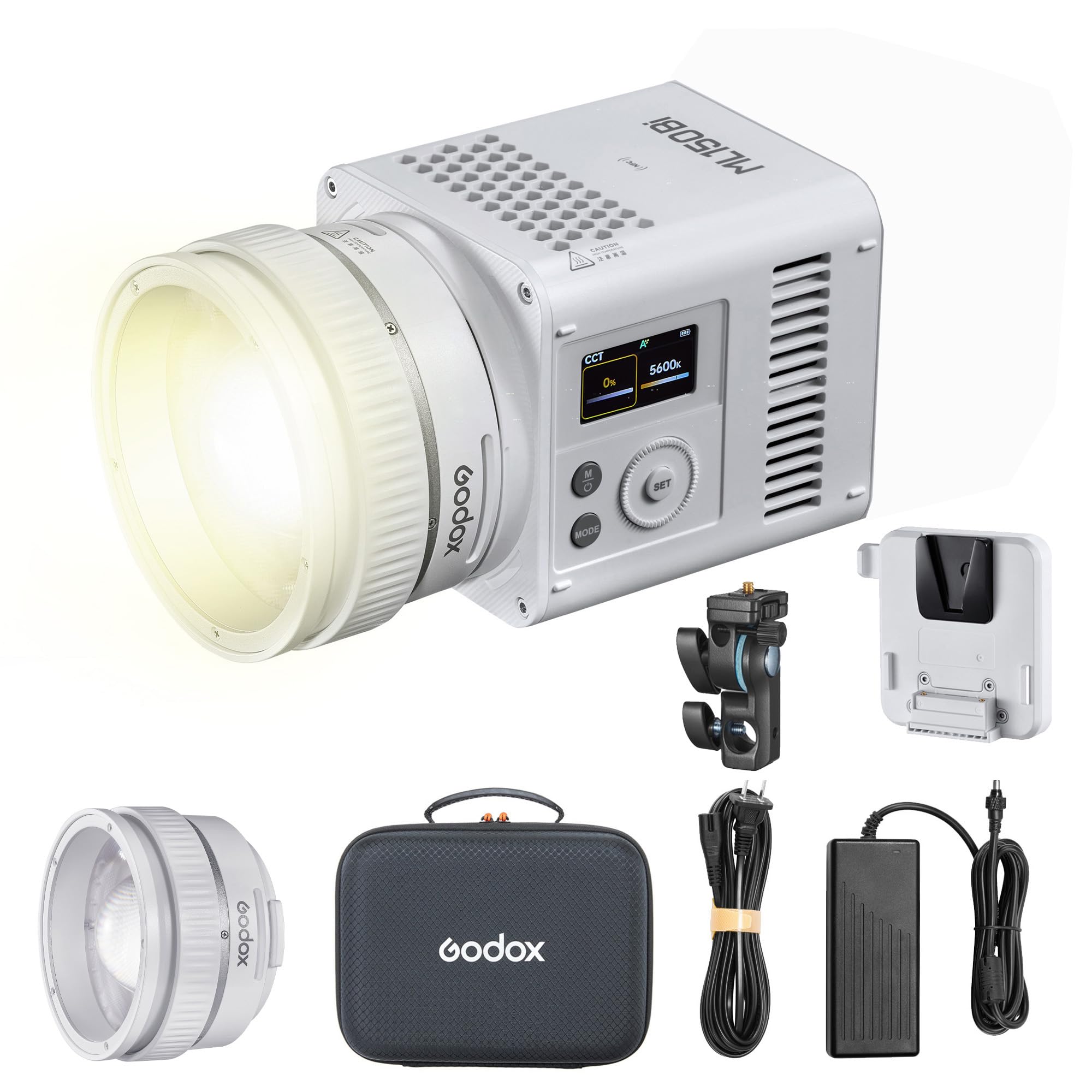 Amazon.com : GODOX ML150BI LED Video Light BI-Color 2800K-6500K