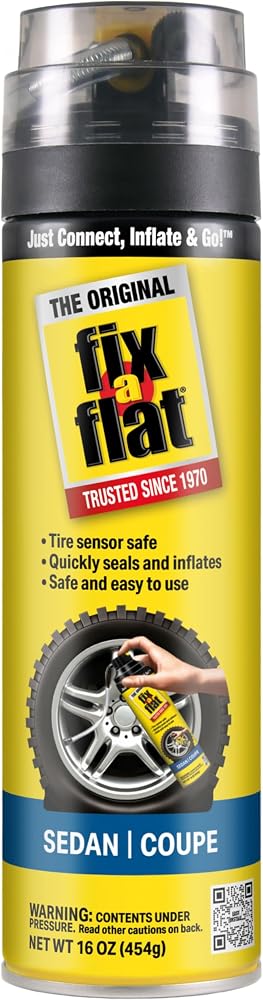 Fix-a-Flat Tire Inflator & Sealant - Deal