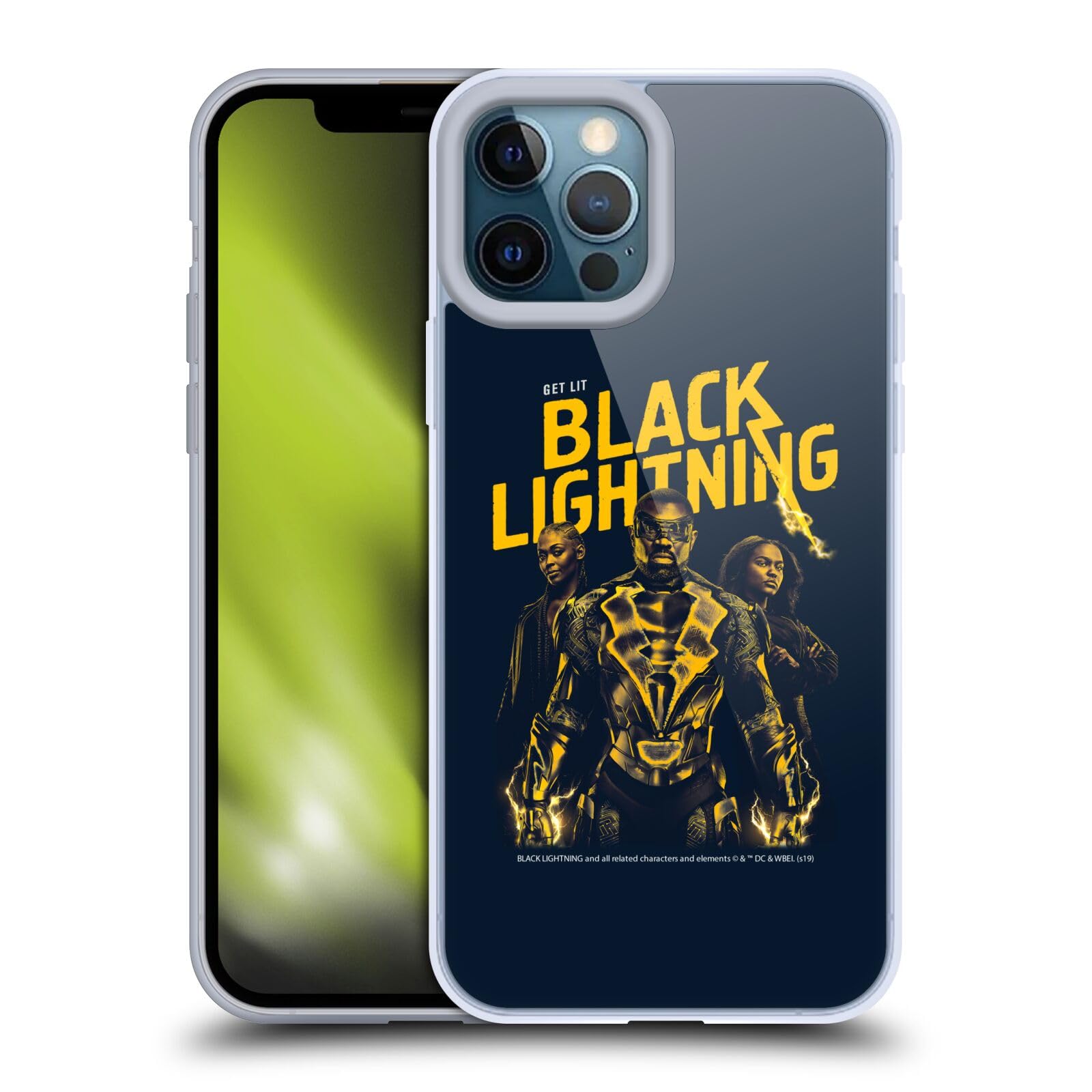 Funda iPhone 12 Pro Max de gel suave que evita arañazos diseño Black 7