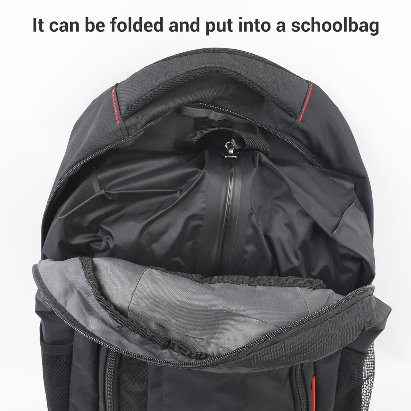 Sacco Sottovuoto, Tessuto in Nylon TPU 70D con Cerniera Ermetica per Bagagli da Viaggio Zaino Valigia Organizzatore di Stoccaggio Domestico Imballaggio in Tessuto (Con Pompa)