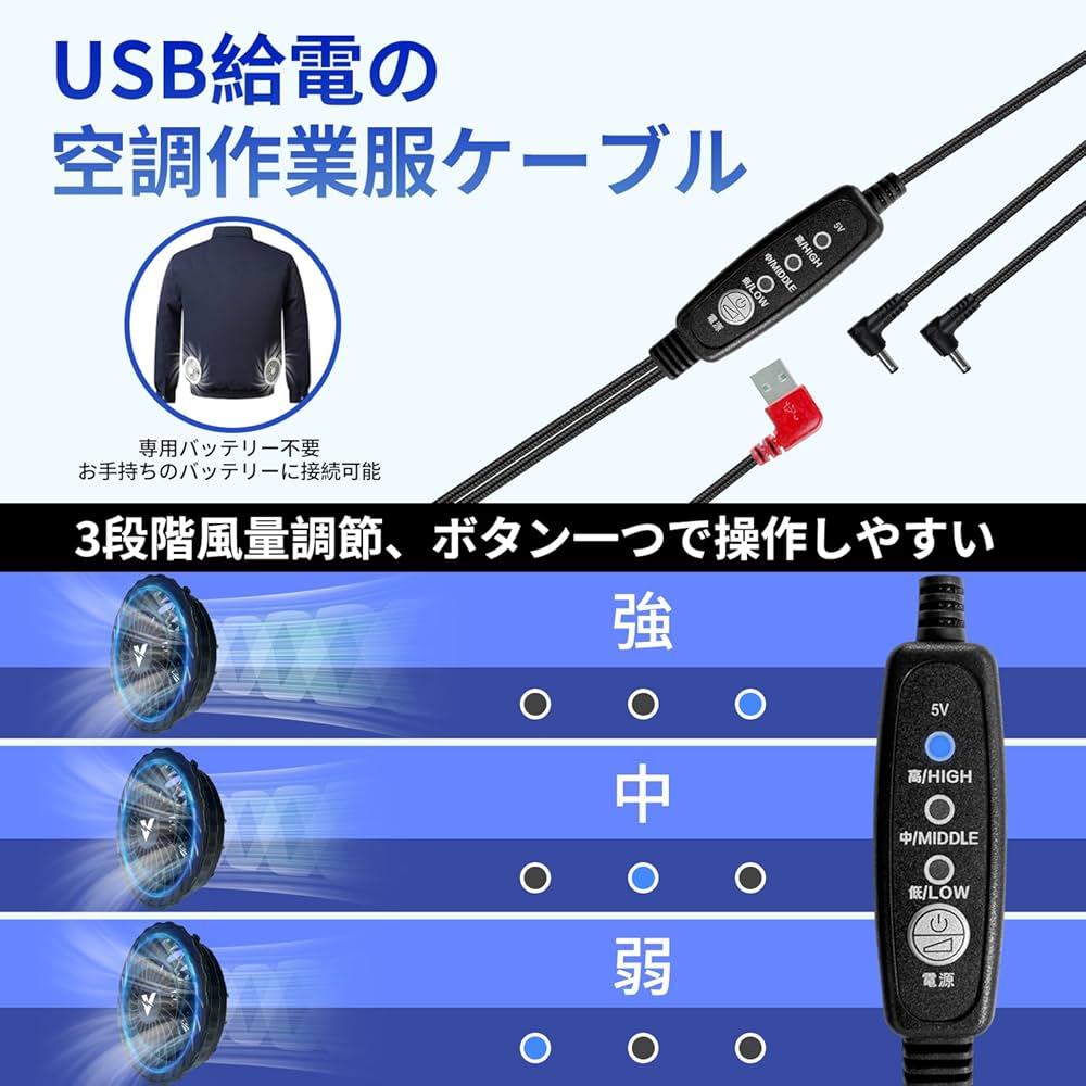 Voango 空調服用ファン Amazon.co.jp: Voango 空調作業服 ファンバッテリーセット 2025