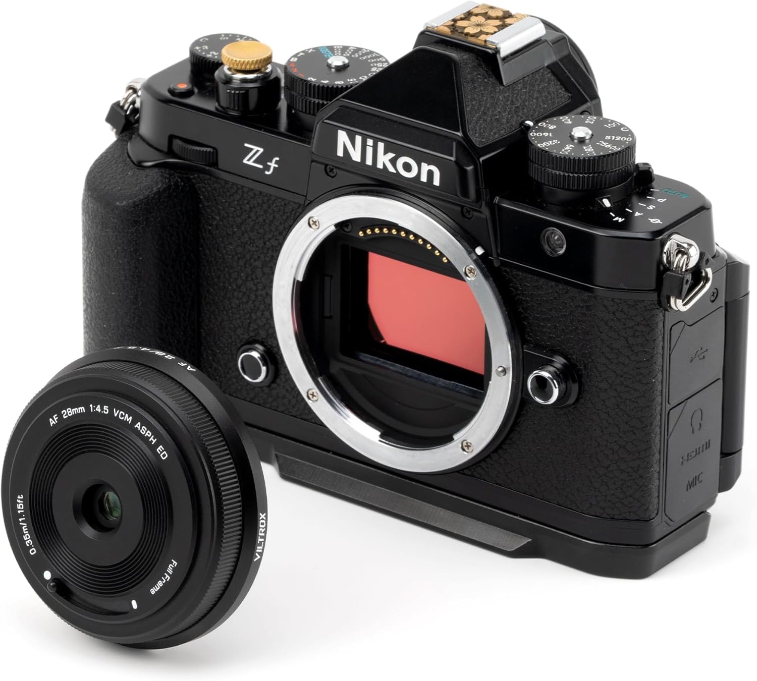 VILTROX 28mm F4.5 Pancake Obiettivo Z-Mount Autofocus Ultra Sottile Full Frame per Fotocamere Mirrorless Nikon Serie Z Zf Zfc Z30 Z50 Z5 Z6 Z6II Z7 Z7II Z8 Z9