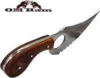 Vista 4 de Collection - Cuchillo de hoja fija multicolor resistente y afilado con funda