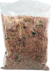 Musgo Rosa Natural 40g Substrato Orquídeas Sphagnum Plantas Carnívoras Decoração Jardinagem Premium